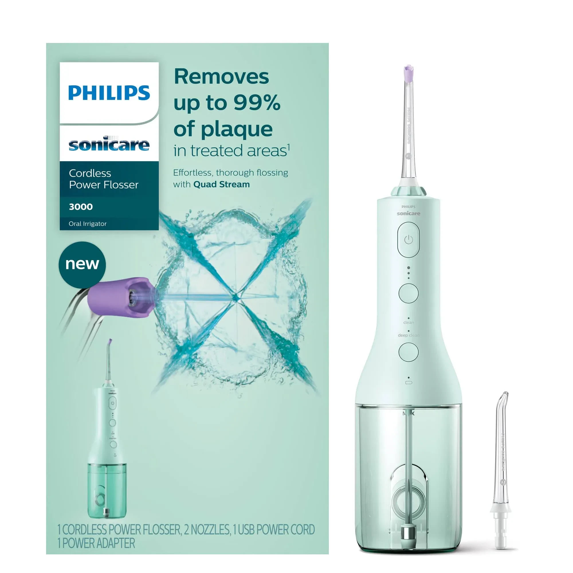 Philips Sonicare 3000 Cordless Power Flosser