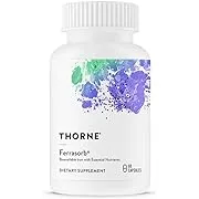 Thorne Ferrasorb  60 Capsules Exp 7/25