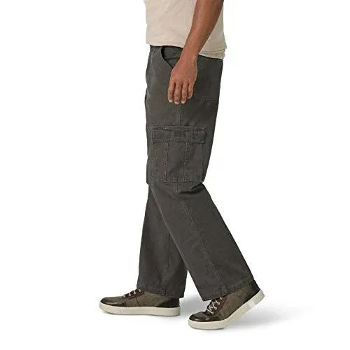 Wrangler Authentics Men's Twill Relaxed Fit Cargo Pant (Logan)