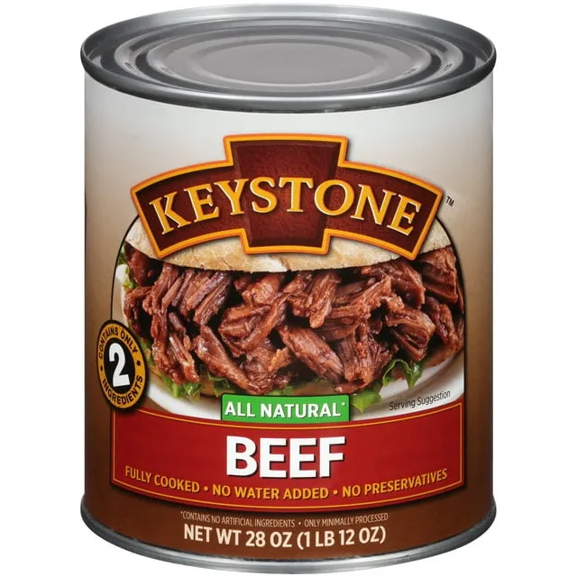 Keystone All Natural Beef Emergency Survival Food Camping