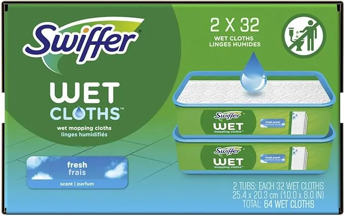 Swiffer Sweeper Fresh Scent Floor Cleaner Refill Pads 24 pk