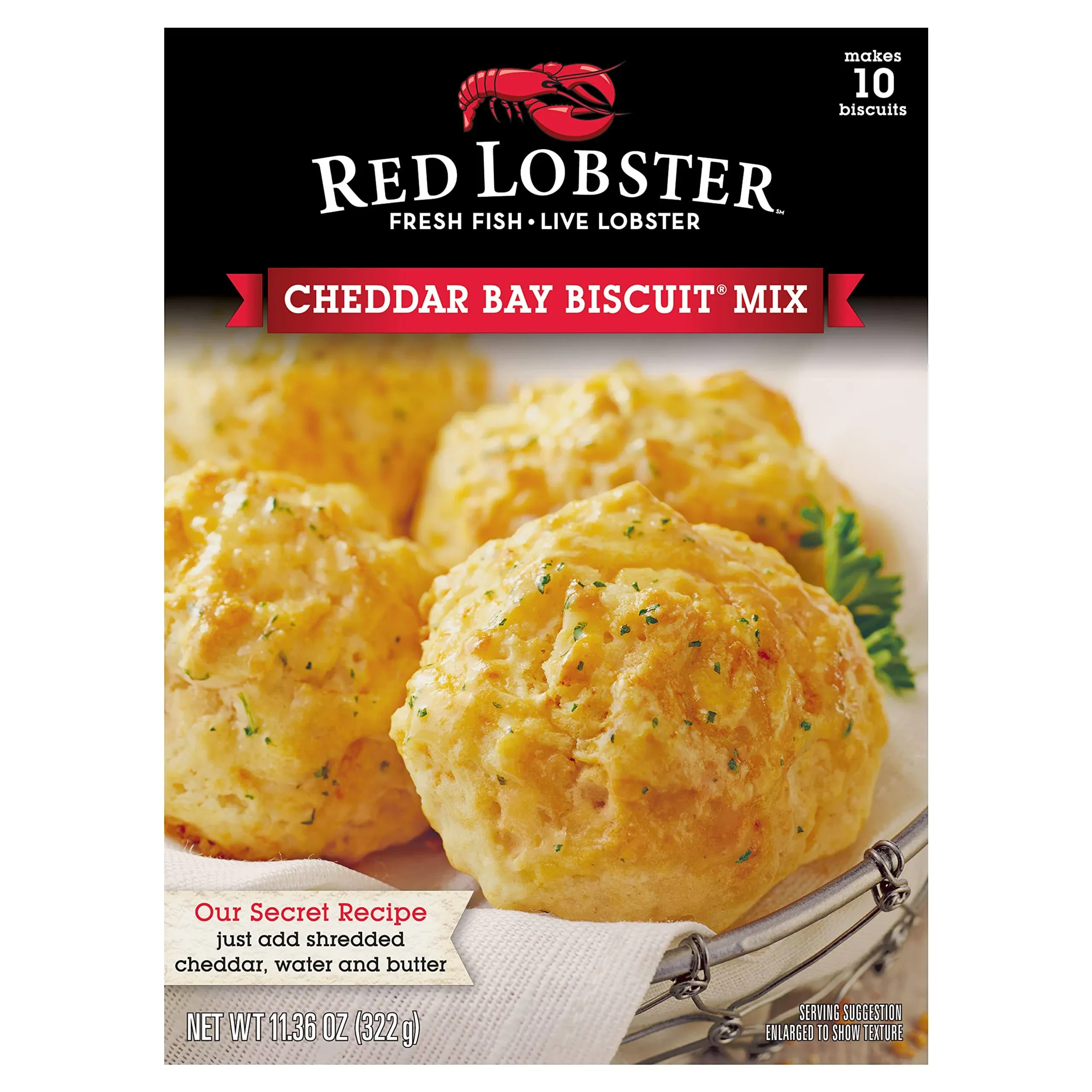 Red Lobster Gluten Free Cheddar Bay Biscuit Mix - 11.36 oz