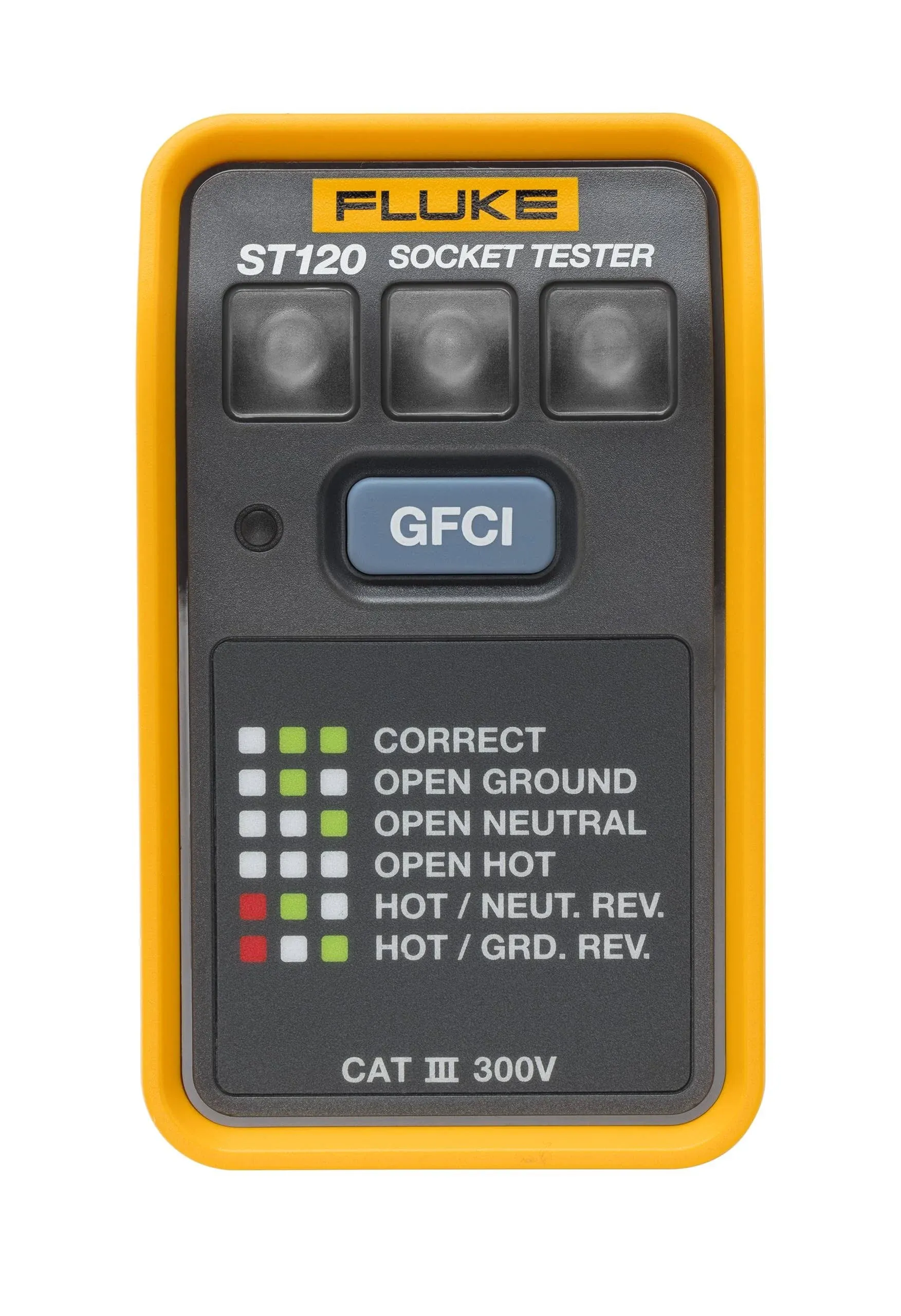 Fluke ST120 GFCI Socket Tester Without Beeper