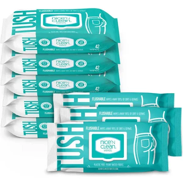 Nice 'N Clean Adult Flushable Wipes