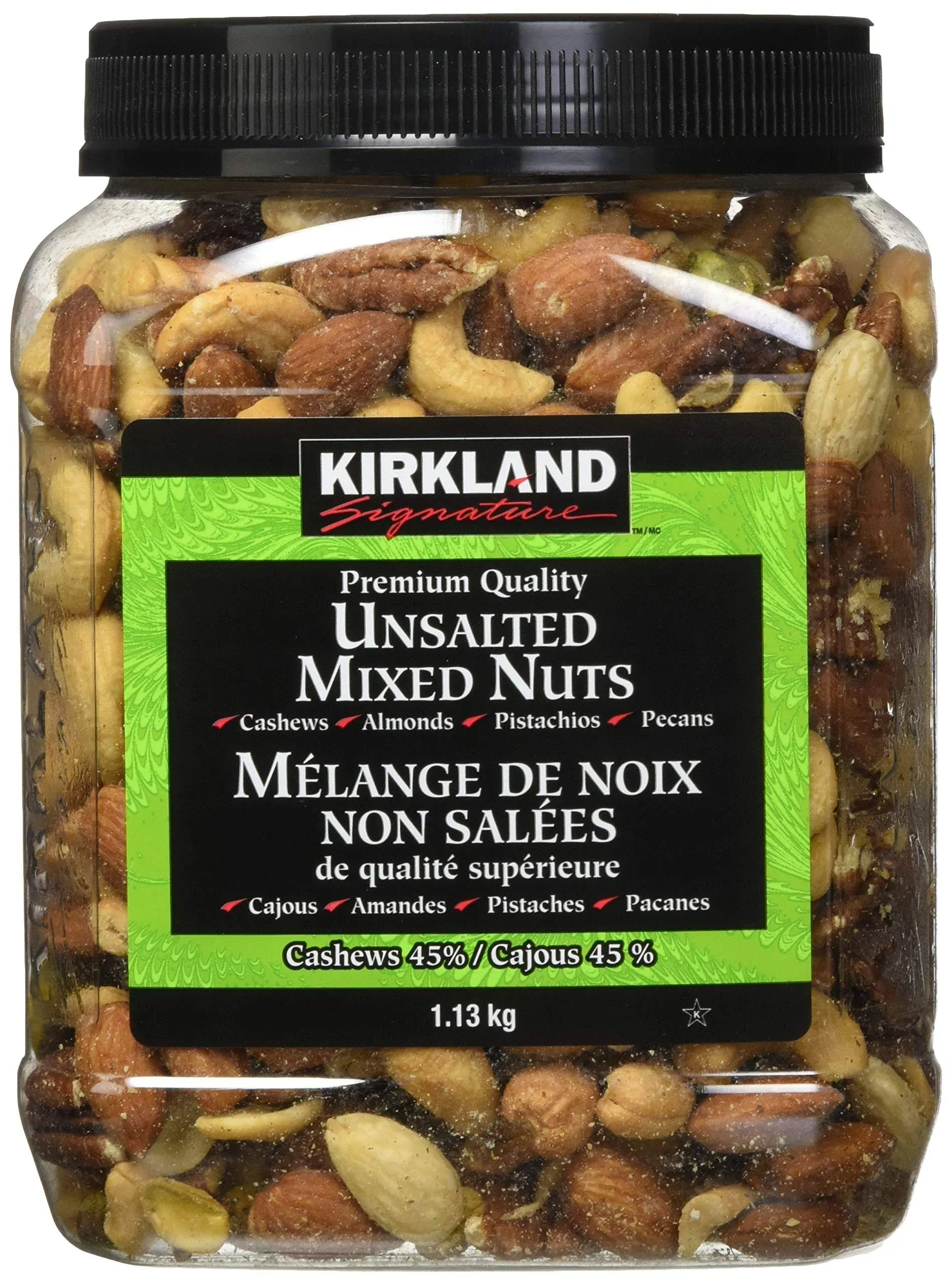 Kirkland Signature Extra Fancy Mixed Nuts-40 oz (2.5 lb) 1.13kg