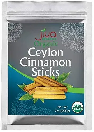 Jiva Organics Ceylon Cinnamon Sticks