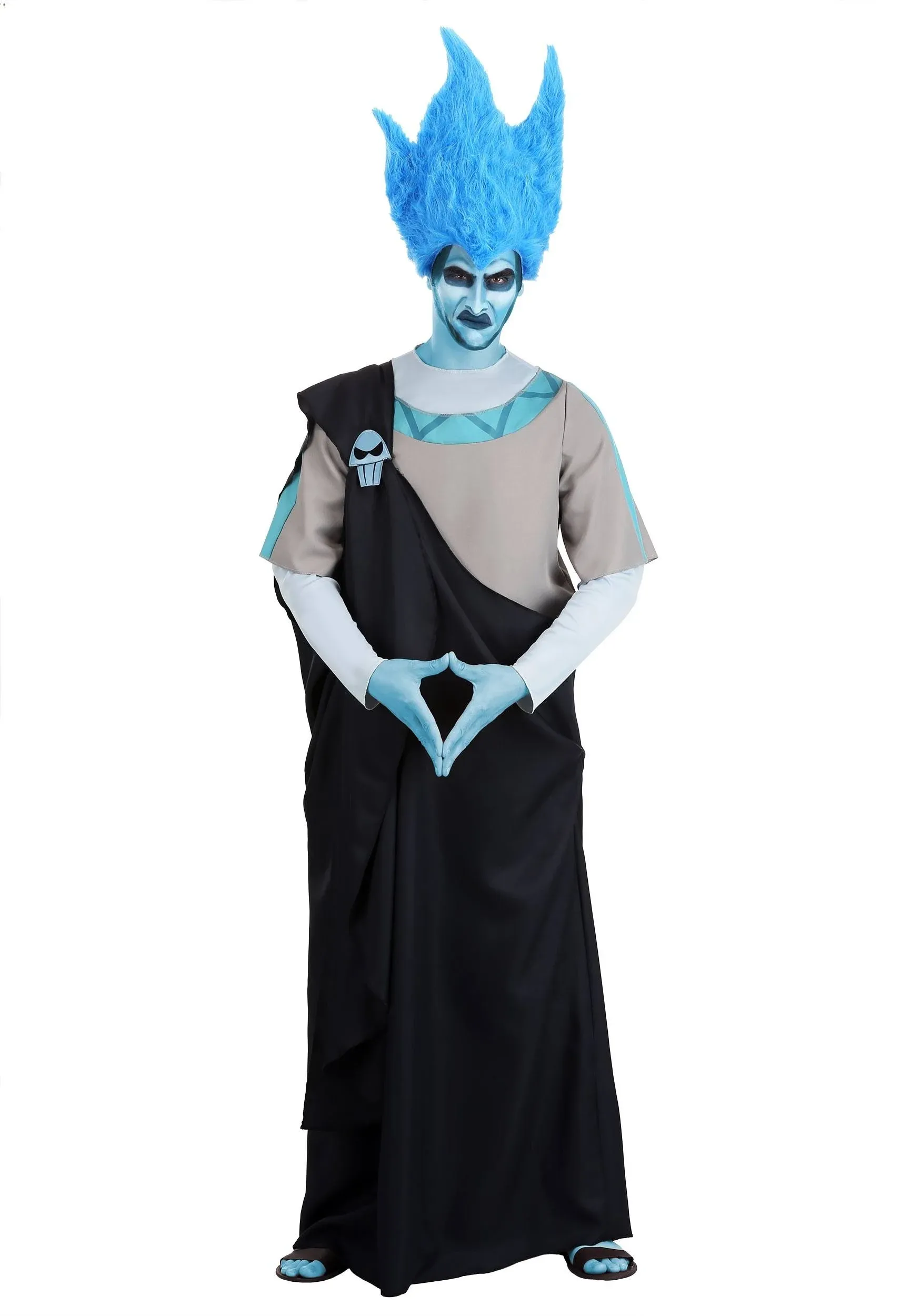 Disney Hercules Adult Hades Costume | Disney Costumes | Adult | Mens | M | Black/Blue/Gray | Disguise Limited