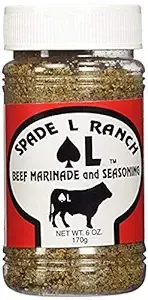 Spade L Ranch Beef Marinade and Seasoning 6 Oz. (3 Bottles 6 Oz)