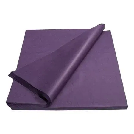 480 Sheets Bulk Purple Tissue Paper - 15" x 20" Packing Paper Sheets for Moving - 10lb Wrapping Paper - Newsprint Paper for Packing, Gift Wrapping, Moving Supplies & Protecting Crown Display