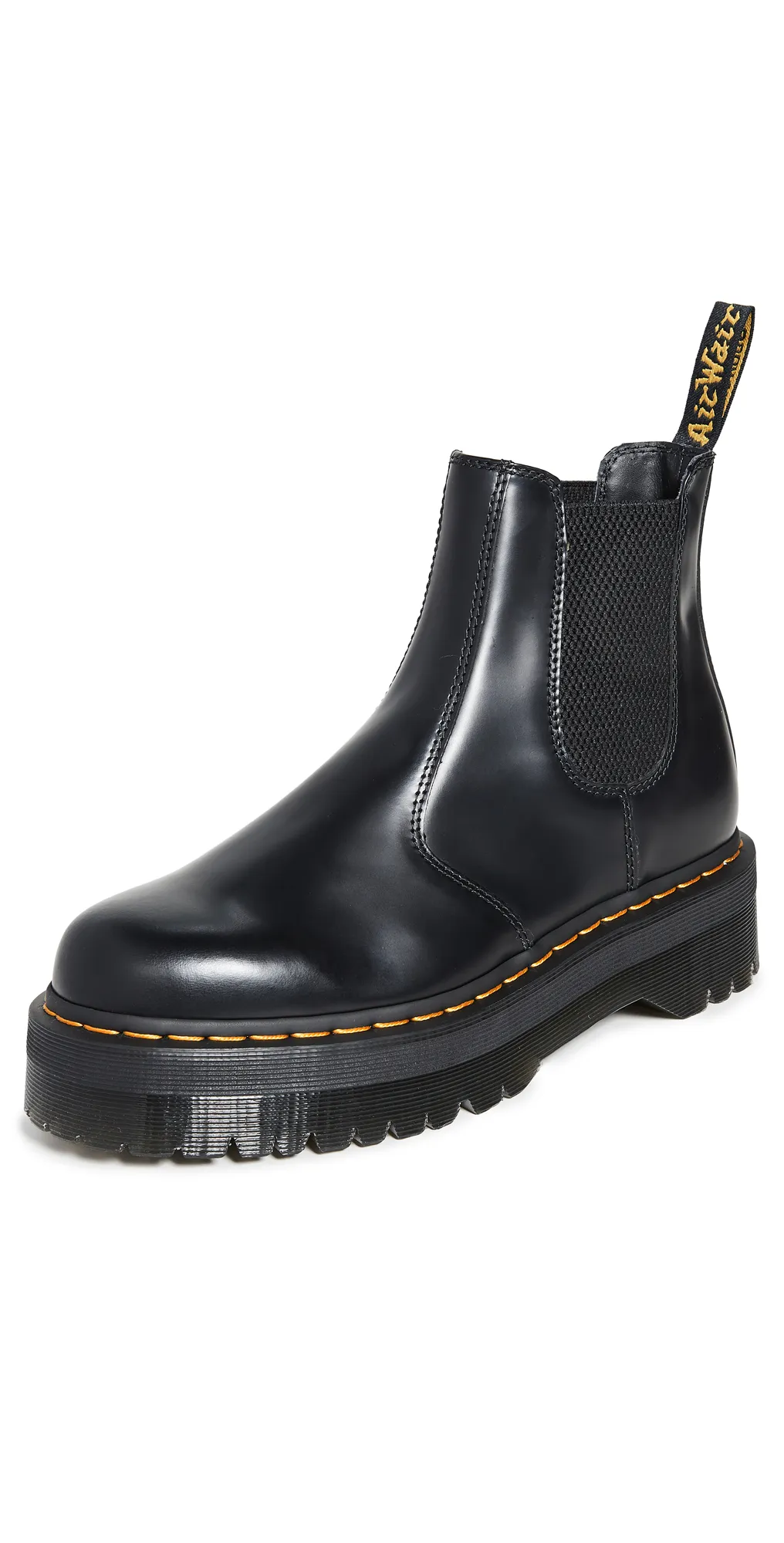 Dr. Martens Black 2976 Quad Chelsea Boots