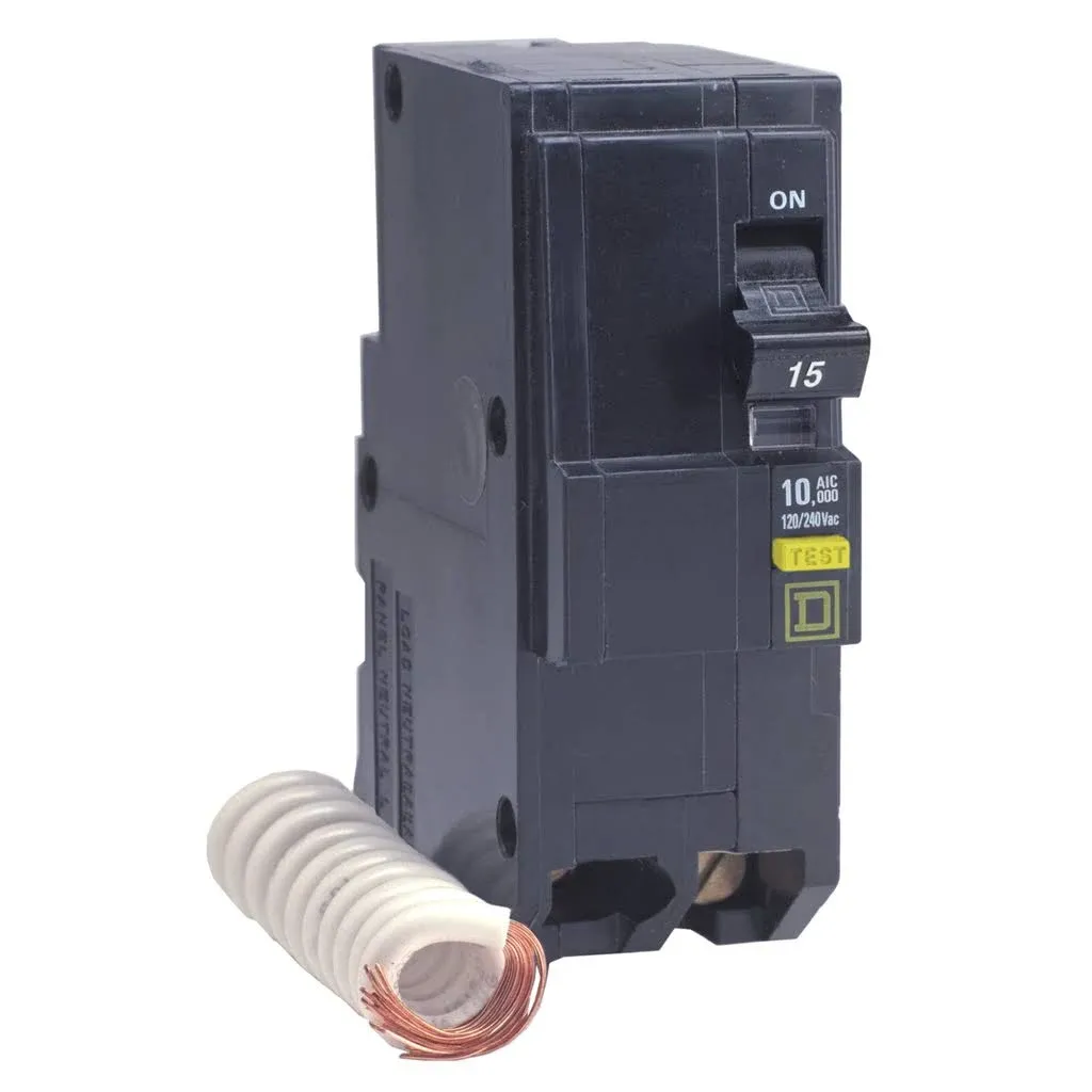 Square D QO 60-Amp 2-Pole GFCI Circuit Breaker