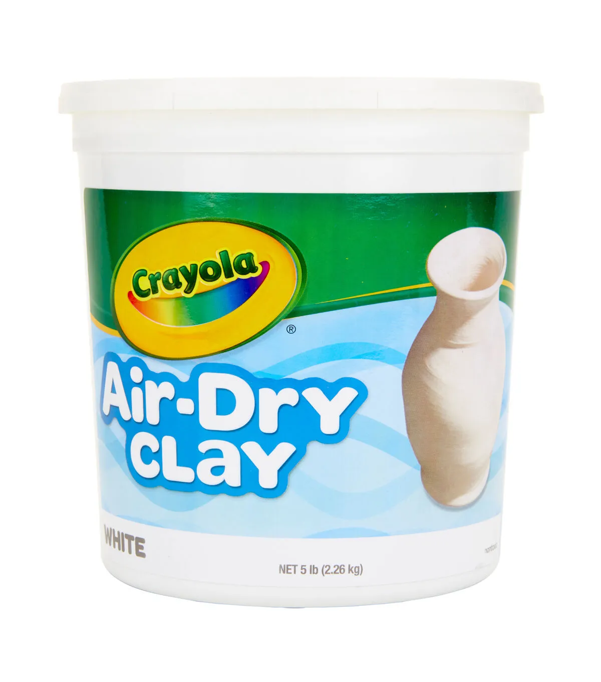 Crayola Air Dry Clay 5lb White