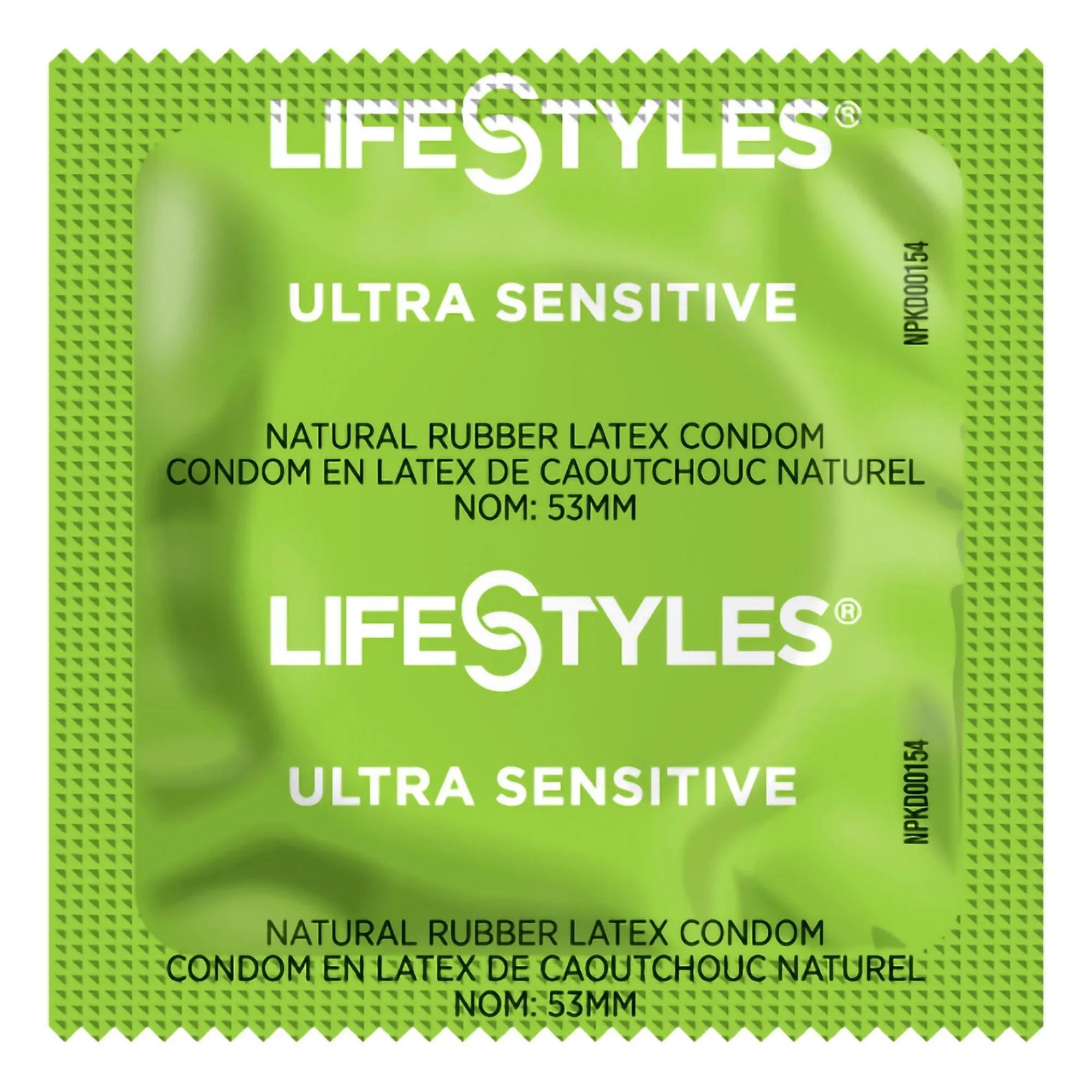 LifeStyles Ultra Sensitive Natural Feeling Lubricated Latex Condoms, 40 Count