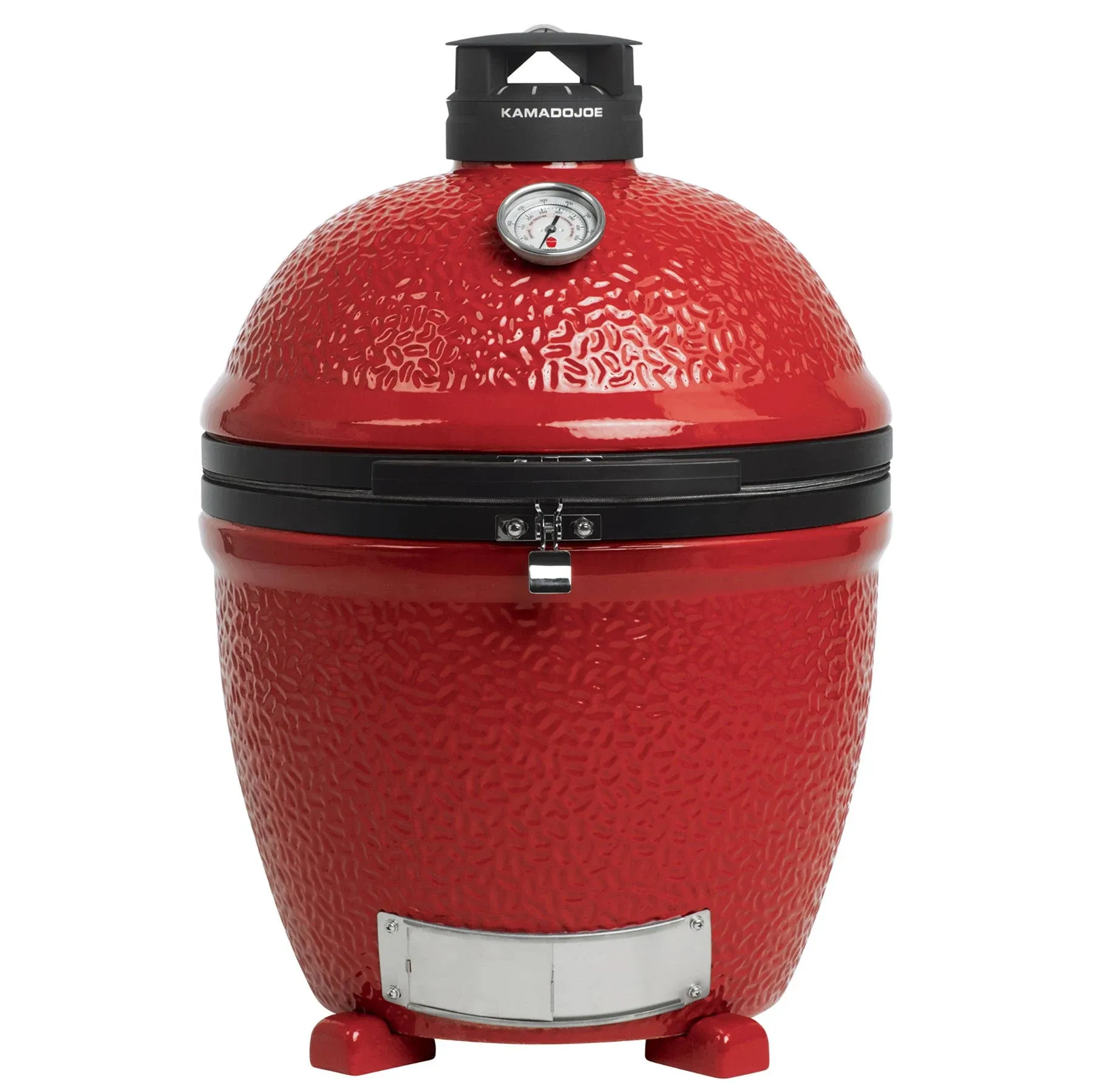 Kamado Joe KJ23NRHC Classic Joe II Stand Alone 18 inch Charcoal Grill, Blaze Red