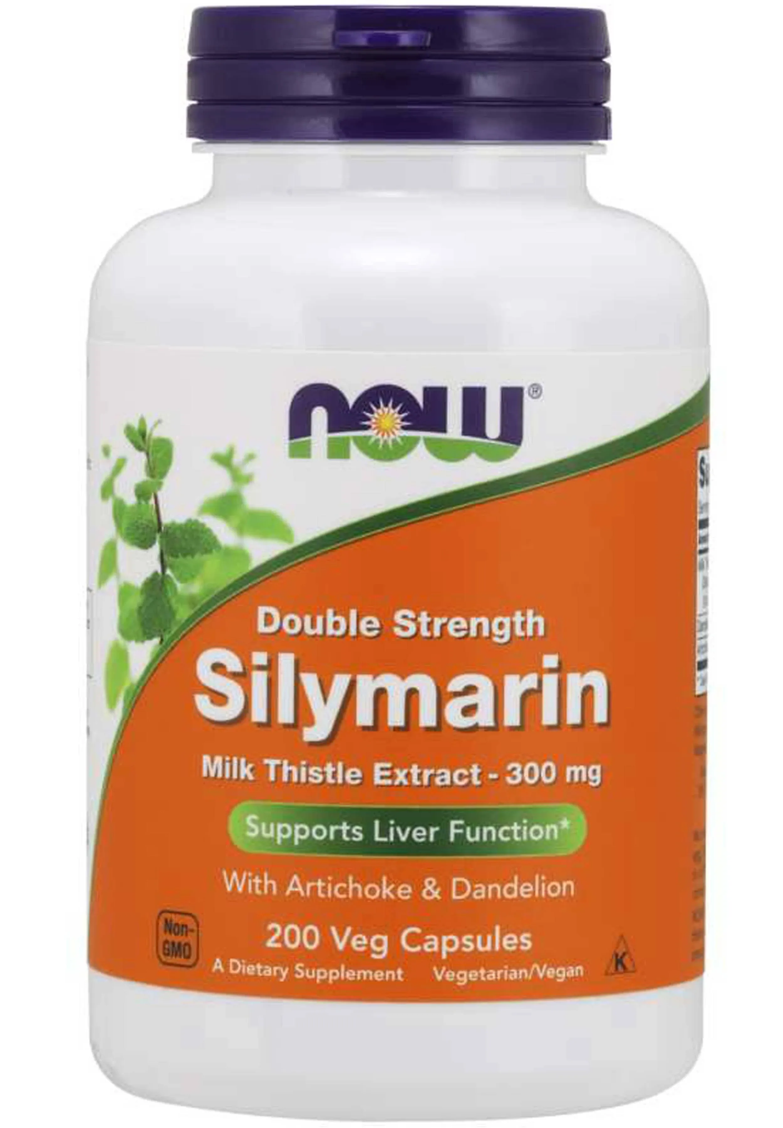 NOW Foods Milk Thistle Extract with Artichoke &amp; Dandelion, 300mg Double Strength