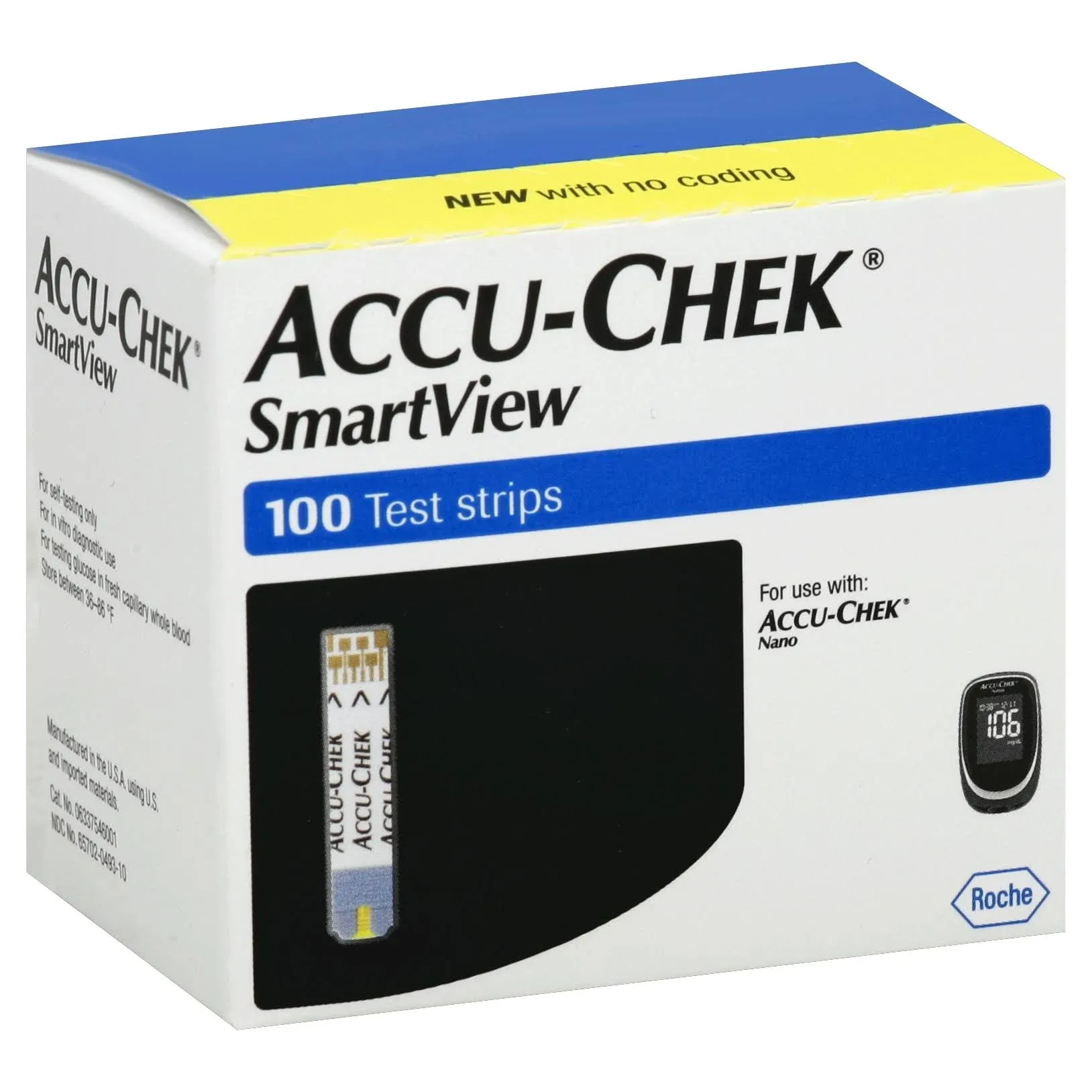 Accu-Chek SmartView 50-Ct. Test Strips