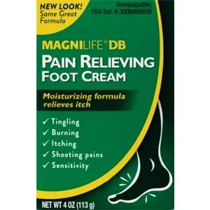 Magnilife DB Pain Relieving Foot Cream - 4 oz