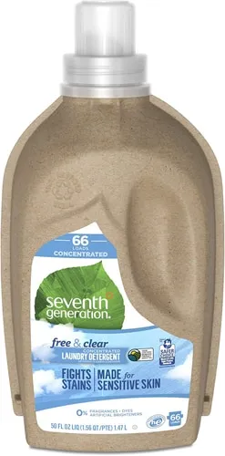 Seventh Generation - Free & Clear 4X Natural Laundry Detergent - 50 fl oz.