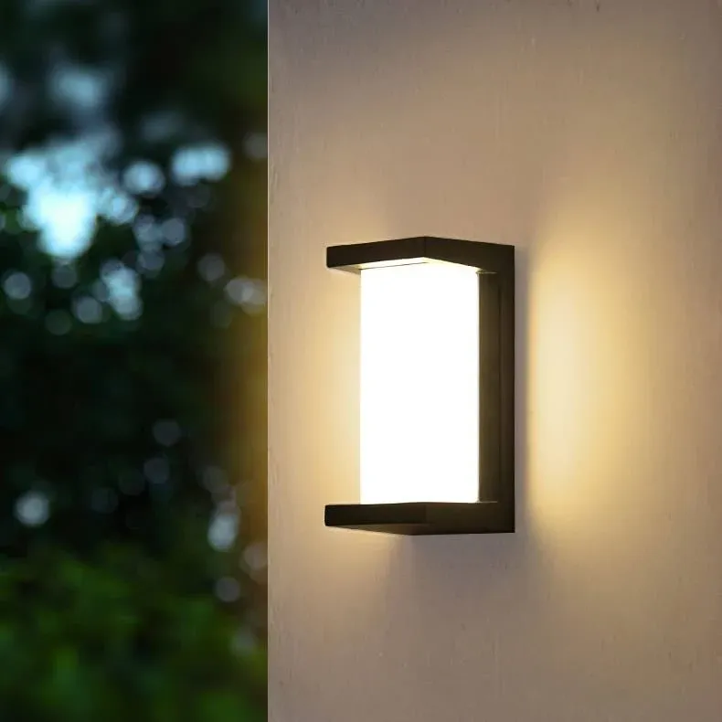 ZYI Modern Outdoor Wall Lights,18W LED Sconce Light Fixtures, Wall Mounted La...