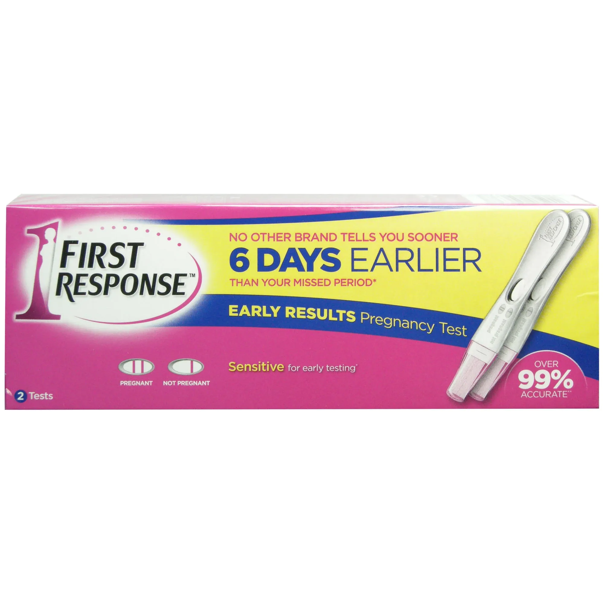 First Response Early Result Pregnancy Test, 2 Count