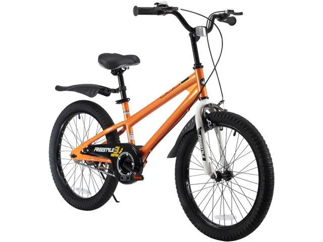 RoyalBaby Freestyle Orange 20 inch Kid's Bicycle