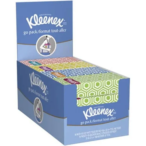 Kleenex Facial Tissue Pocket Packs