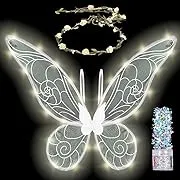 Funcredible White Fairy Wings Set