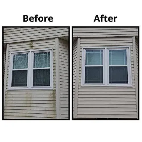  - Vinyl Siding Cleaner - Eco-Friendly Nylon Brush for Exterior House Cleaning 