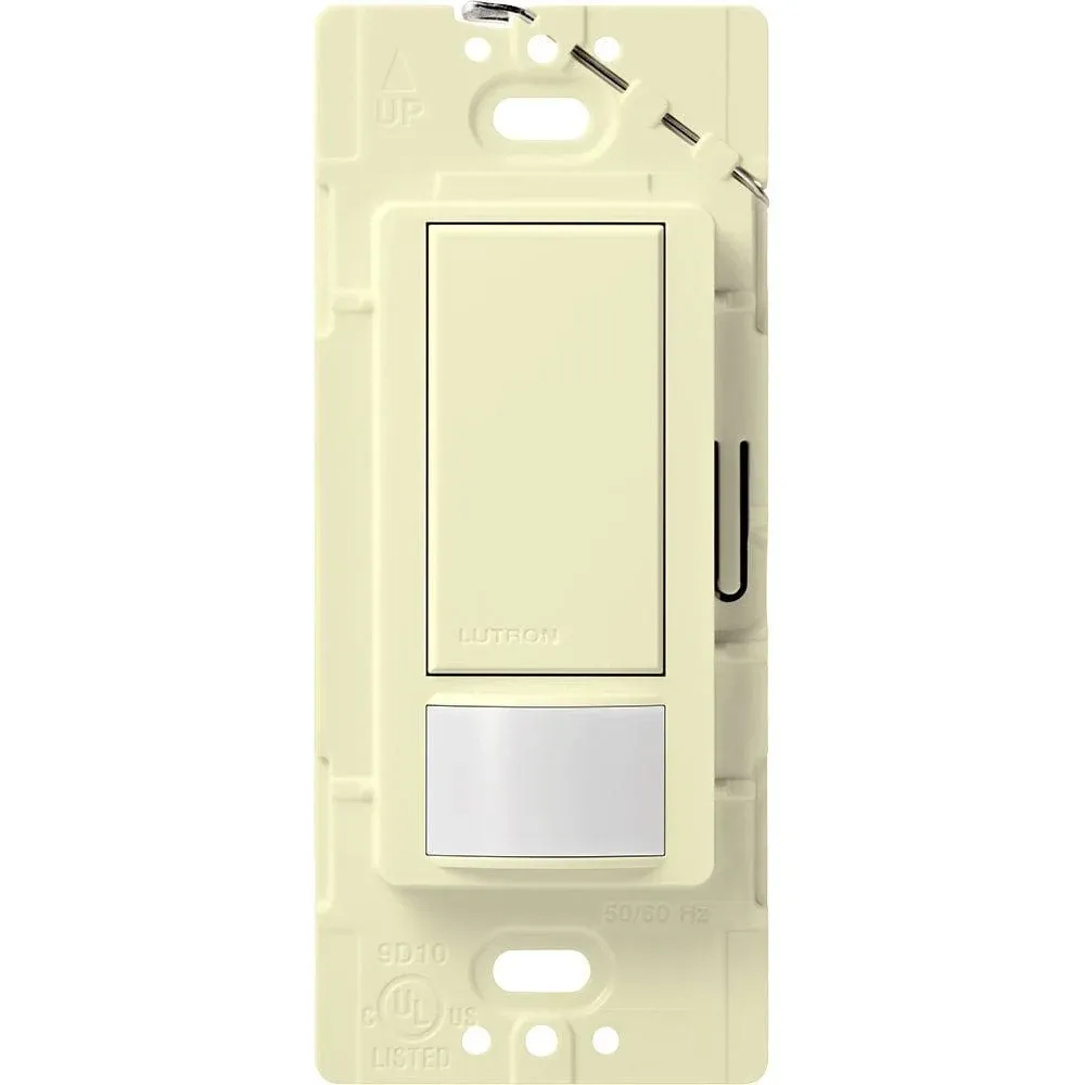 Lutron MS-OPS2-IV Maestro Occupancy Sensor Switch - Single-Pole - Ivory