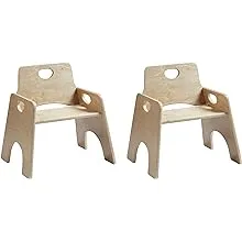 ECR4Kids Chair, 10", NaturalECR4Kids Chair, 10", Natural