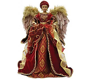 Santa's Workshop 3078 Aa Diva Angel Tree Topper, 16"