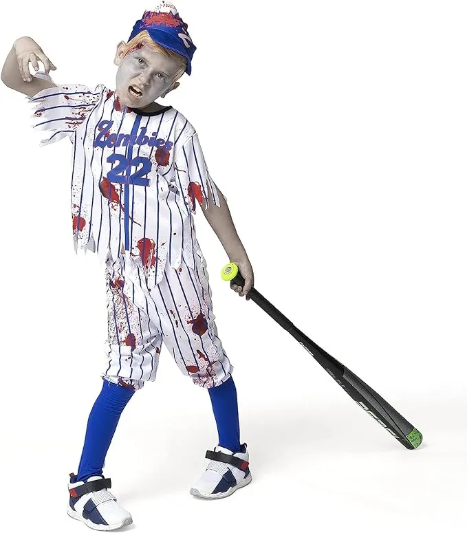 Spooktacular Creations Zombie Baseball Player Costume