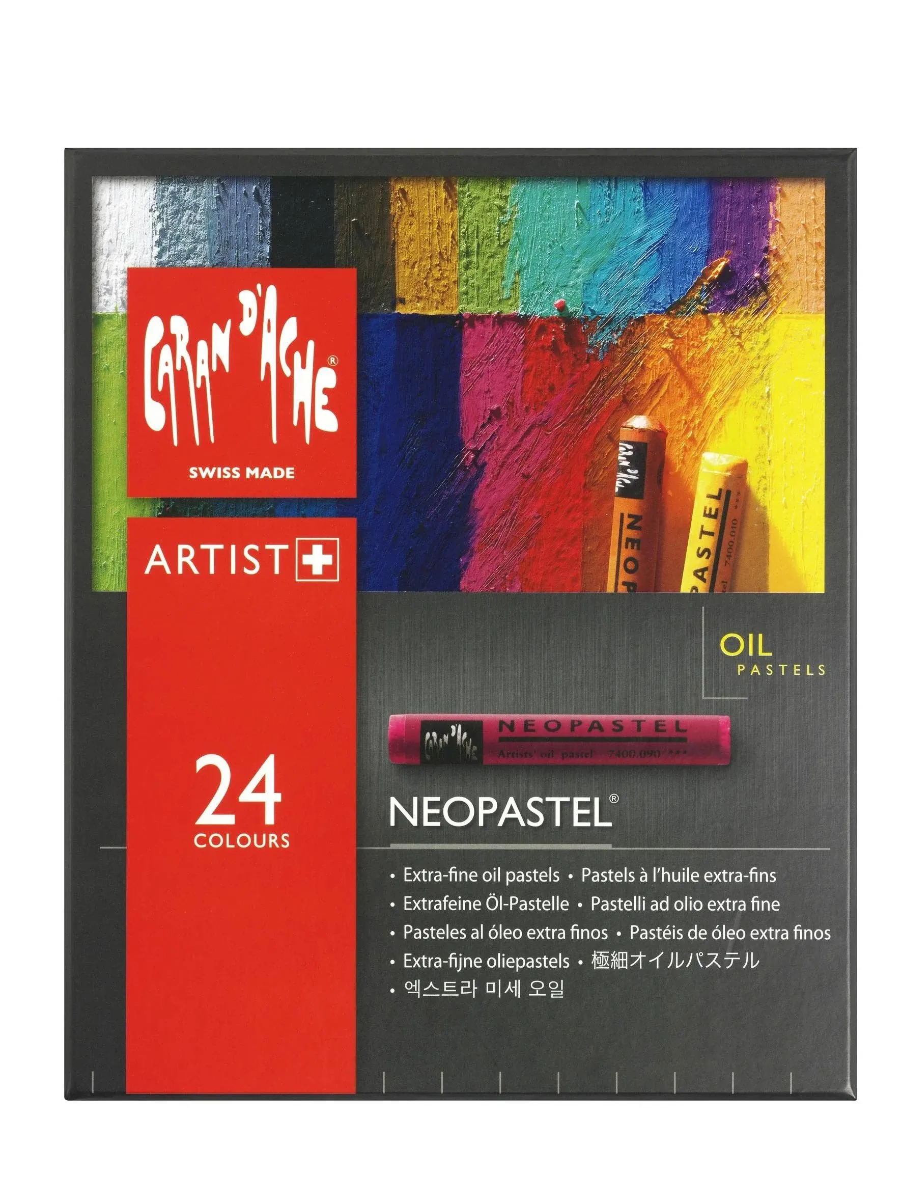 "Caran d'Ache Neopastel Set - Assorted Colors, Set of 24"