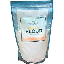 Relative Foods All Purpose Gluten free flour. 3 pounds, convenient resealable bag, certified gluten free.