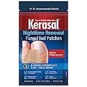 Kerasal Nighttime Renewal Fungal Nail Patches - 14 Patch - Overnight Nail Repair for Nail Fungus Damage, 8-Hour Nail Treatment Restores Healthy Appearance