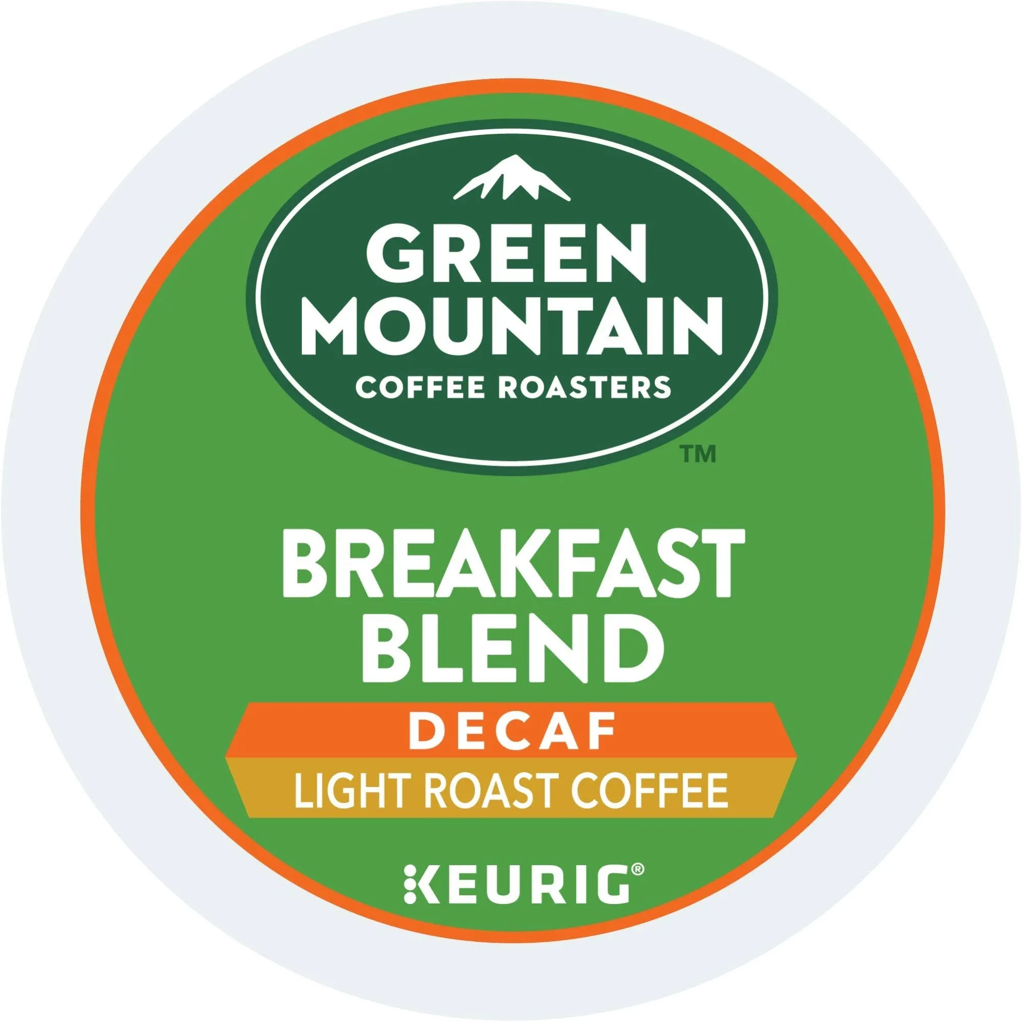 Green Mountain Coffee Breakfast Blend Decaf K-Cup