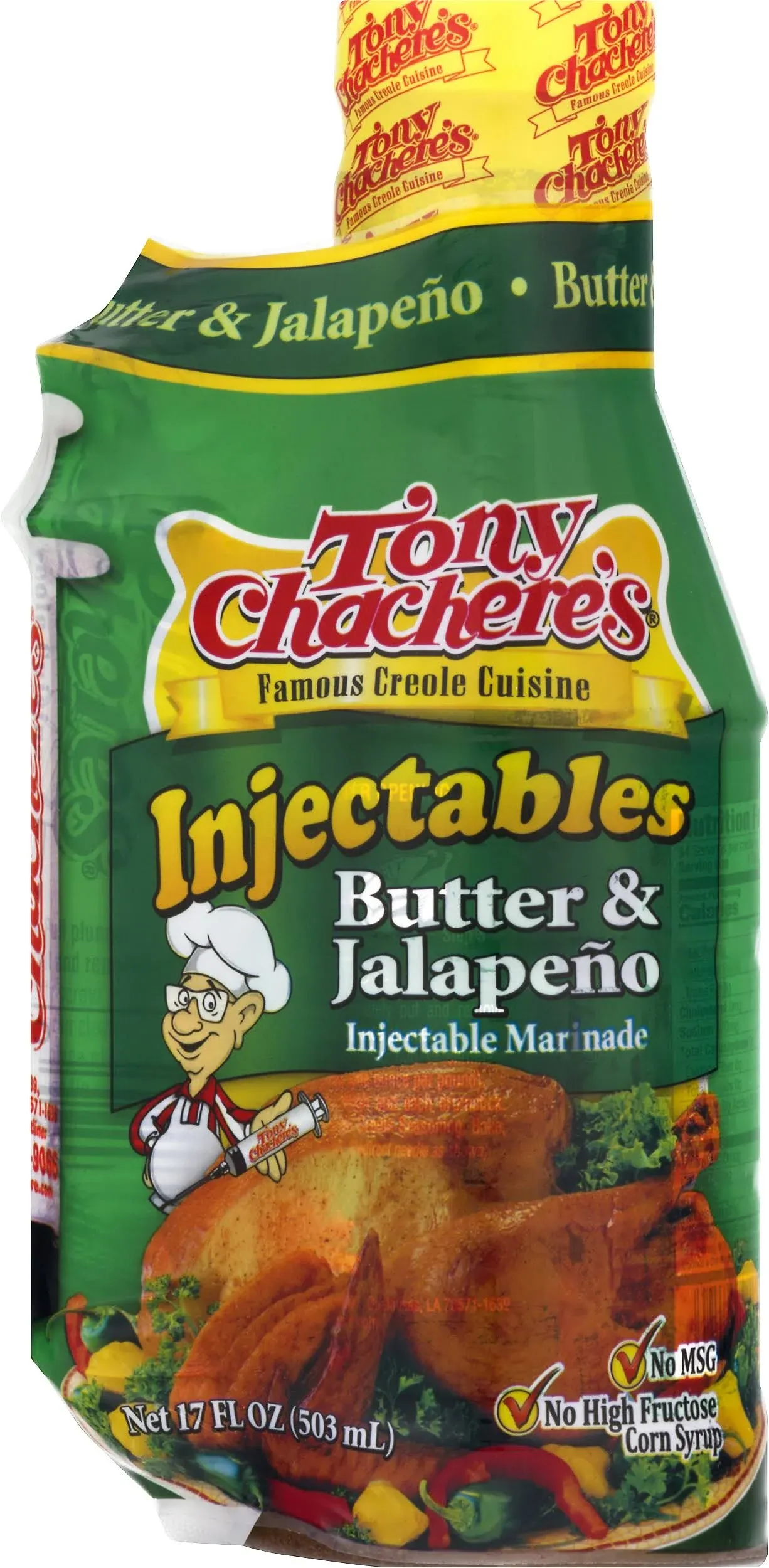 Tony Chachere's Butter & Jalapeno Injectable Marinade