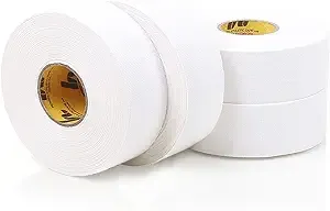 White Athletic Tape Bulk Pack - 1 x 15yd Pro Grade Strength Sports Tape, Best for ...