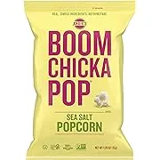 BOOMCHICKAPOP Sea Salt Popcorn, 1.25 oz., 12/cs