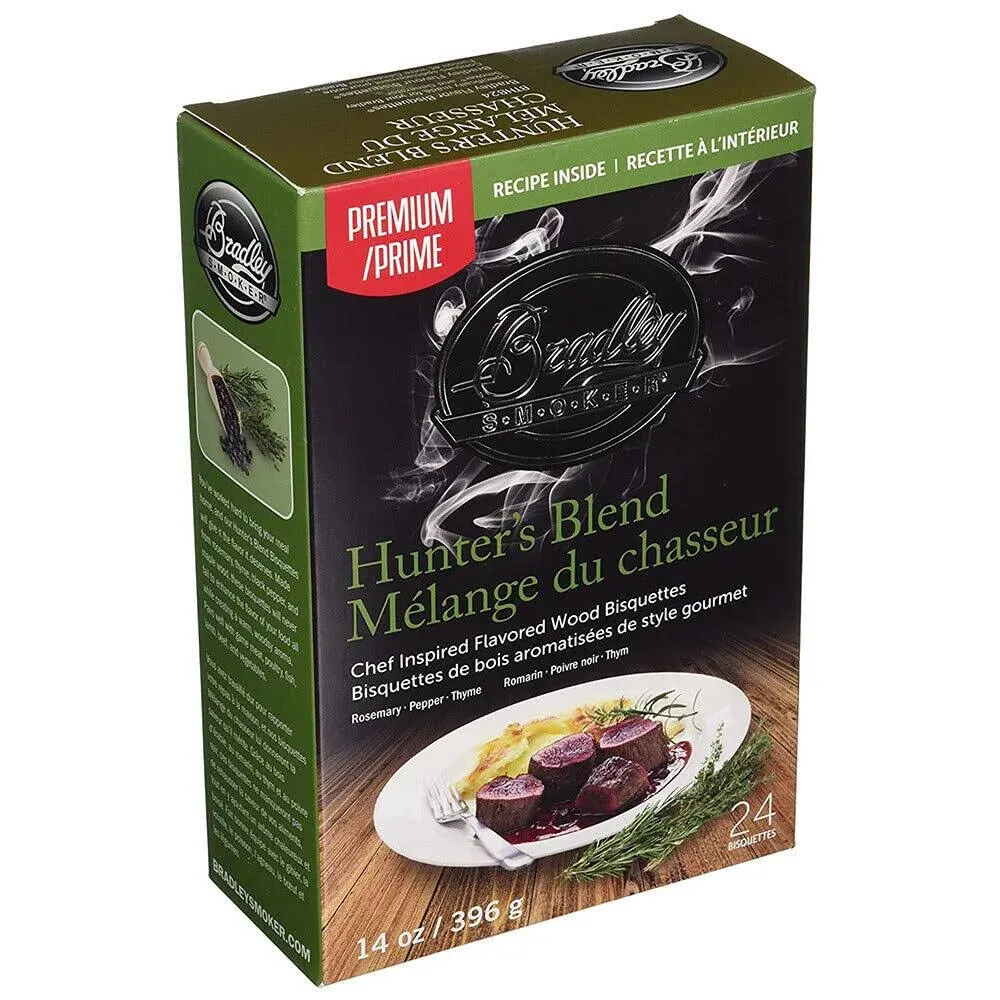 Bradley Smoker Hunter's Blend - Bisquettes 24 Pack