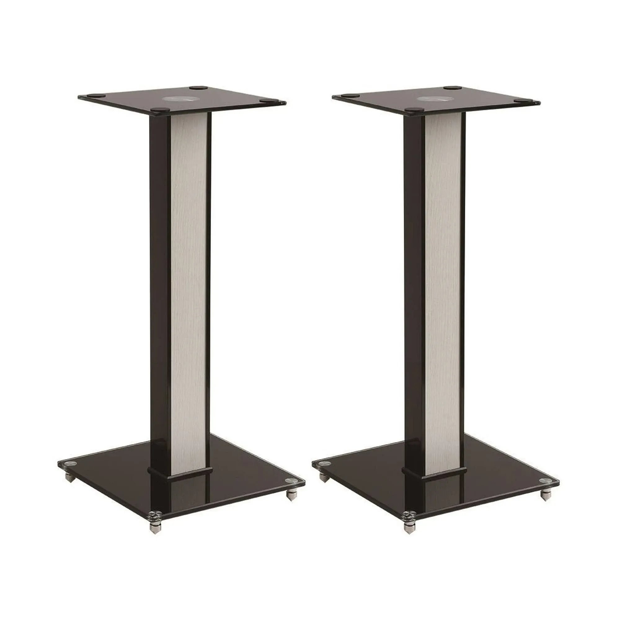 Monoprice Elements Speaker Stand - 18 Inch (Pair) With Cable Management