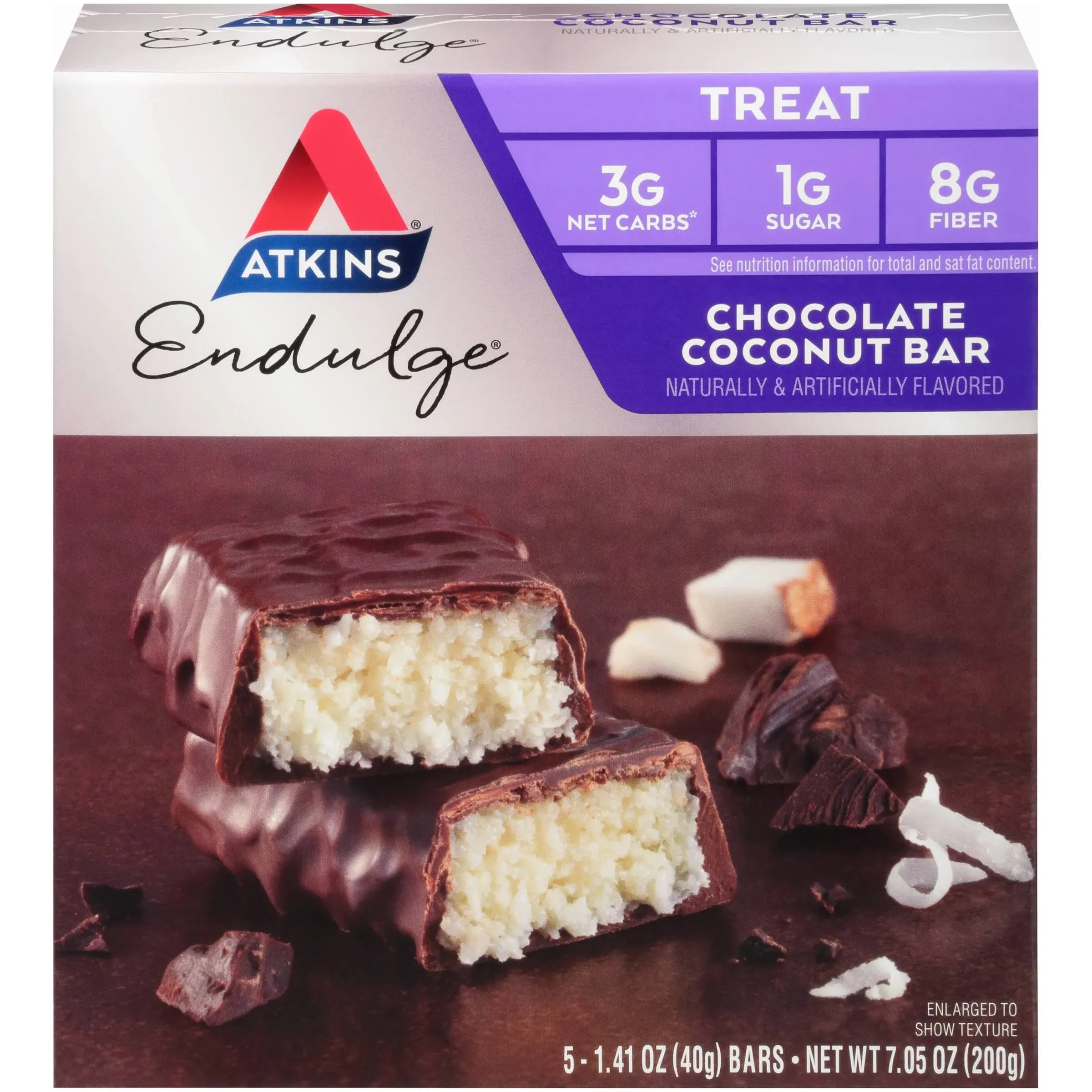 Atkins Endulge Bar Chocolate Coconut