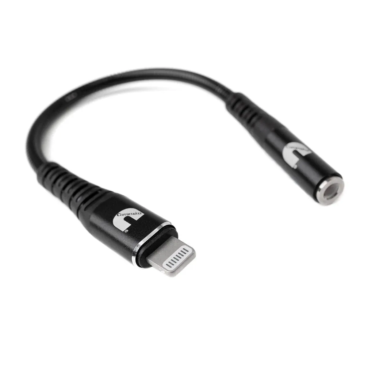 5 inch Flex Steel Lightning Aux Cable