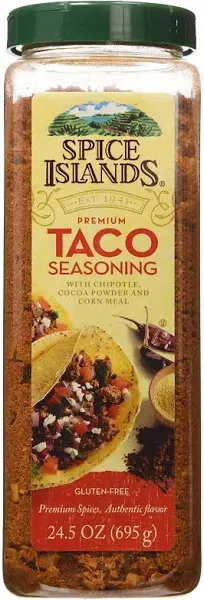 Taco Seasoning, Chipotle Cocoa, Corn Meal, 24.5 Oz