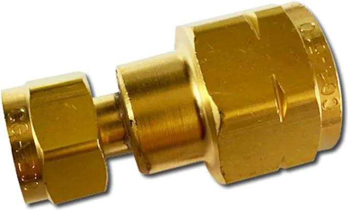 Acetylene Cylinder Bottle to Regulator Cga-200 to Cga-510 Adaptor