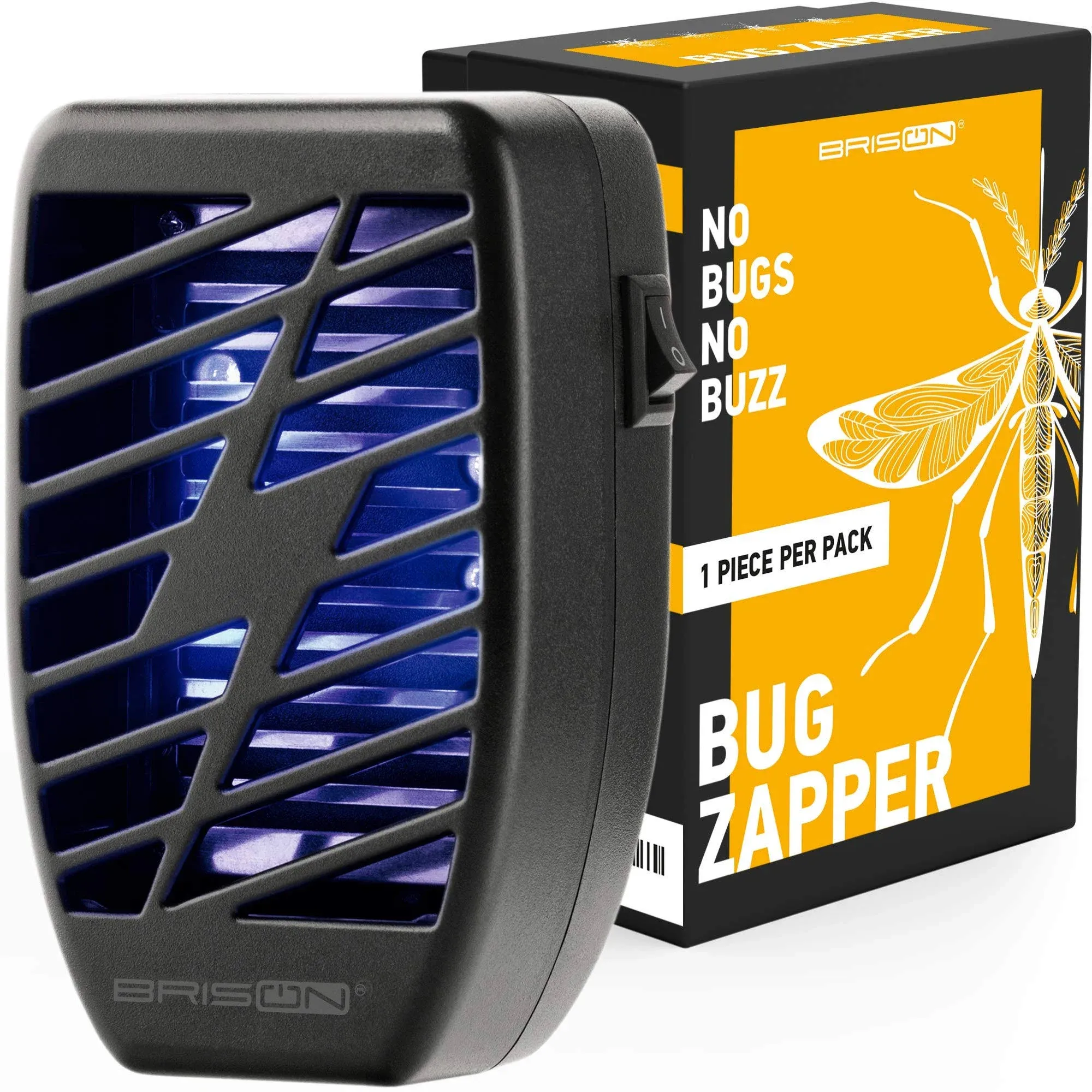 Indoor Bug Zapper Fly Zapper Mosquitos Zapper - Electric Portable Plug in Home ...