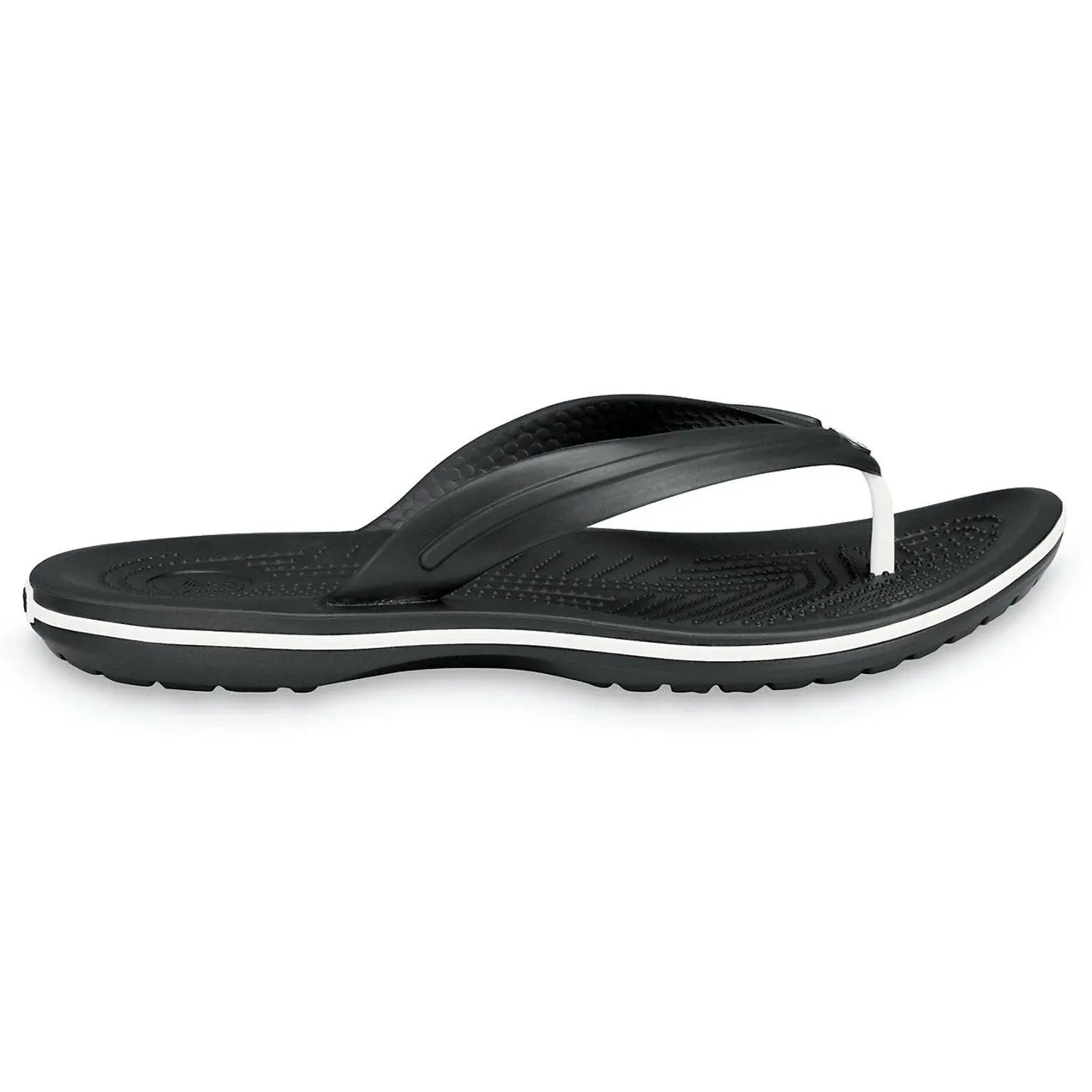 Crocs Black Crocband Flip