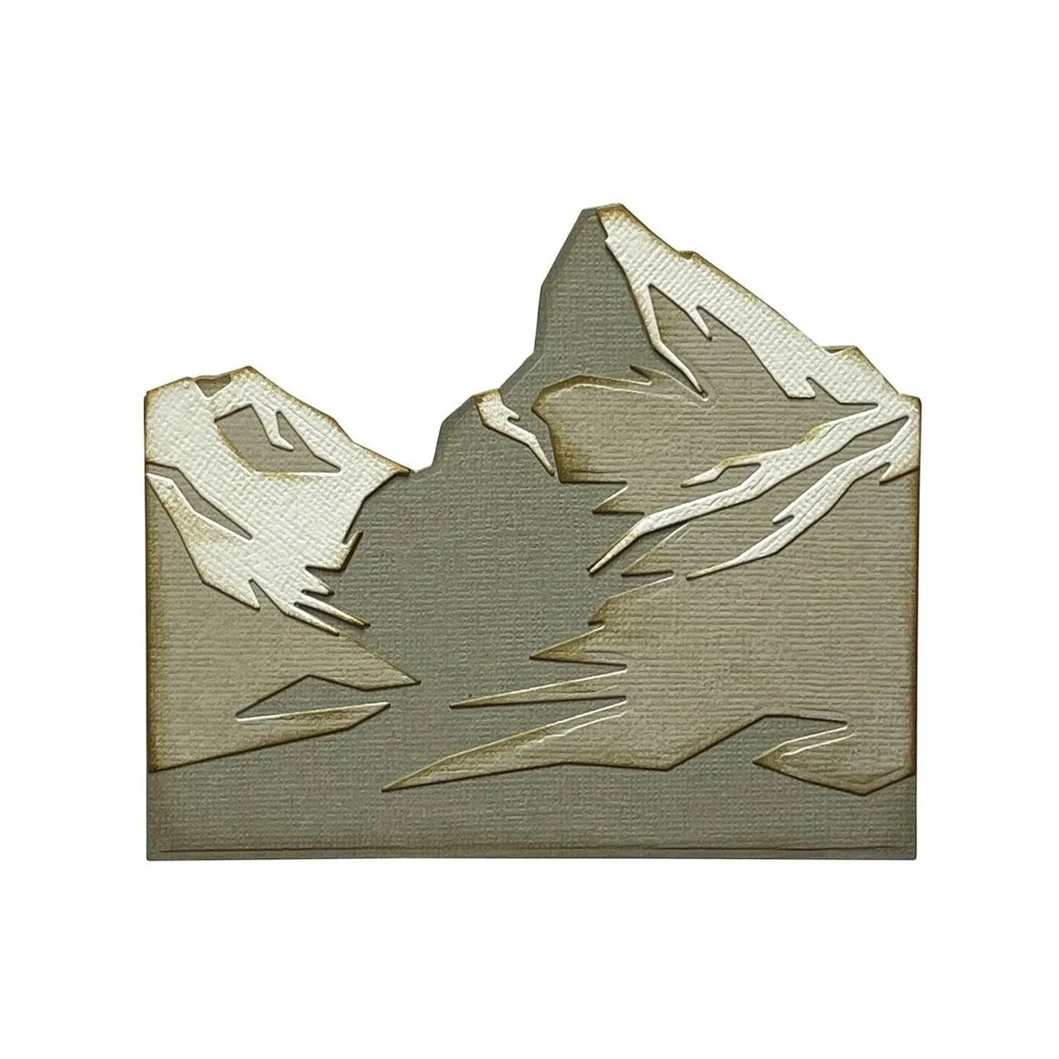 Sizzix Thinlits Die Set  - Mountain Top, 665580 by: Tim Holtz