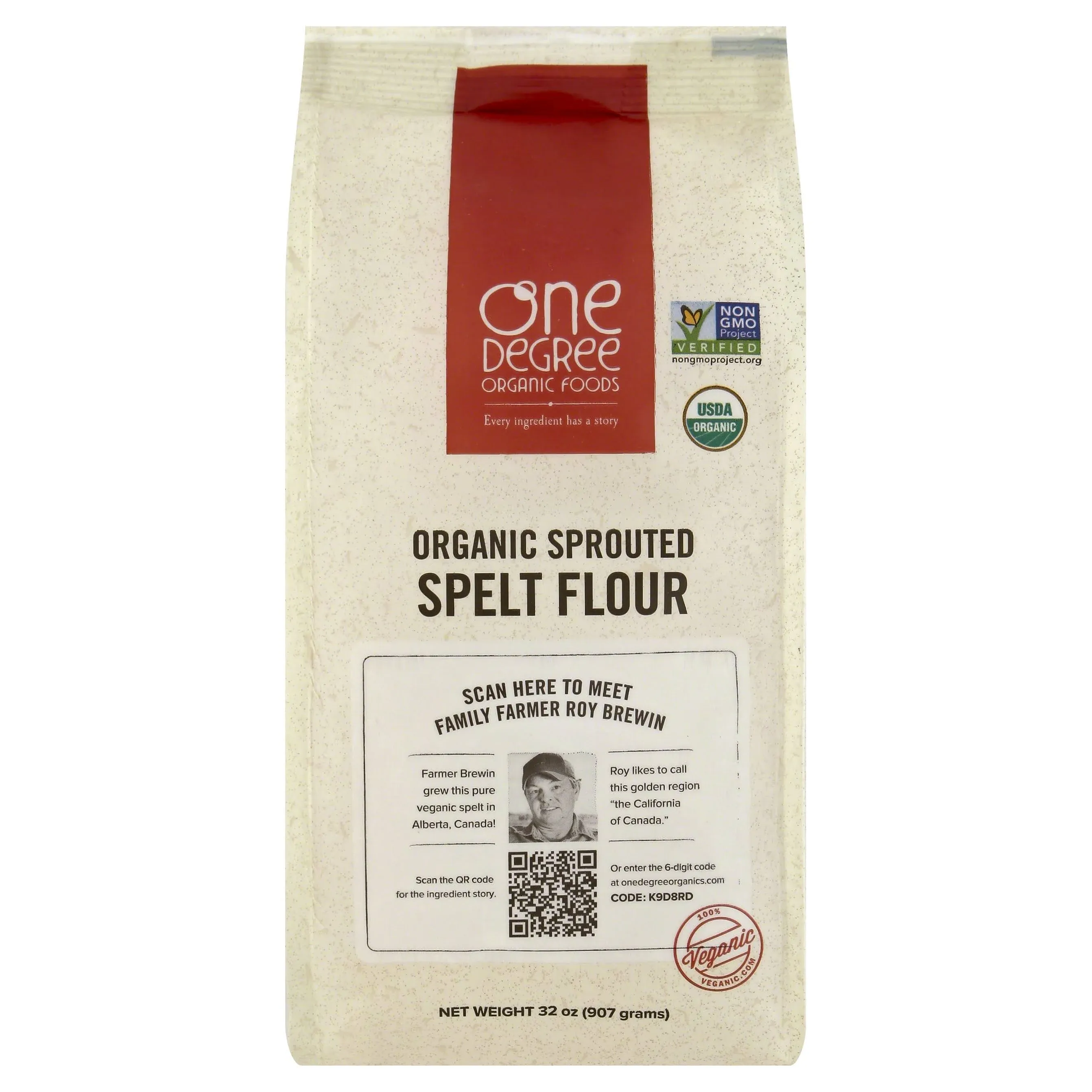 One Degree Organic Sprouted Spelt Flour