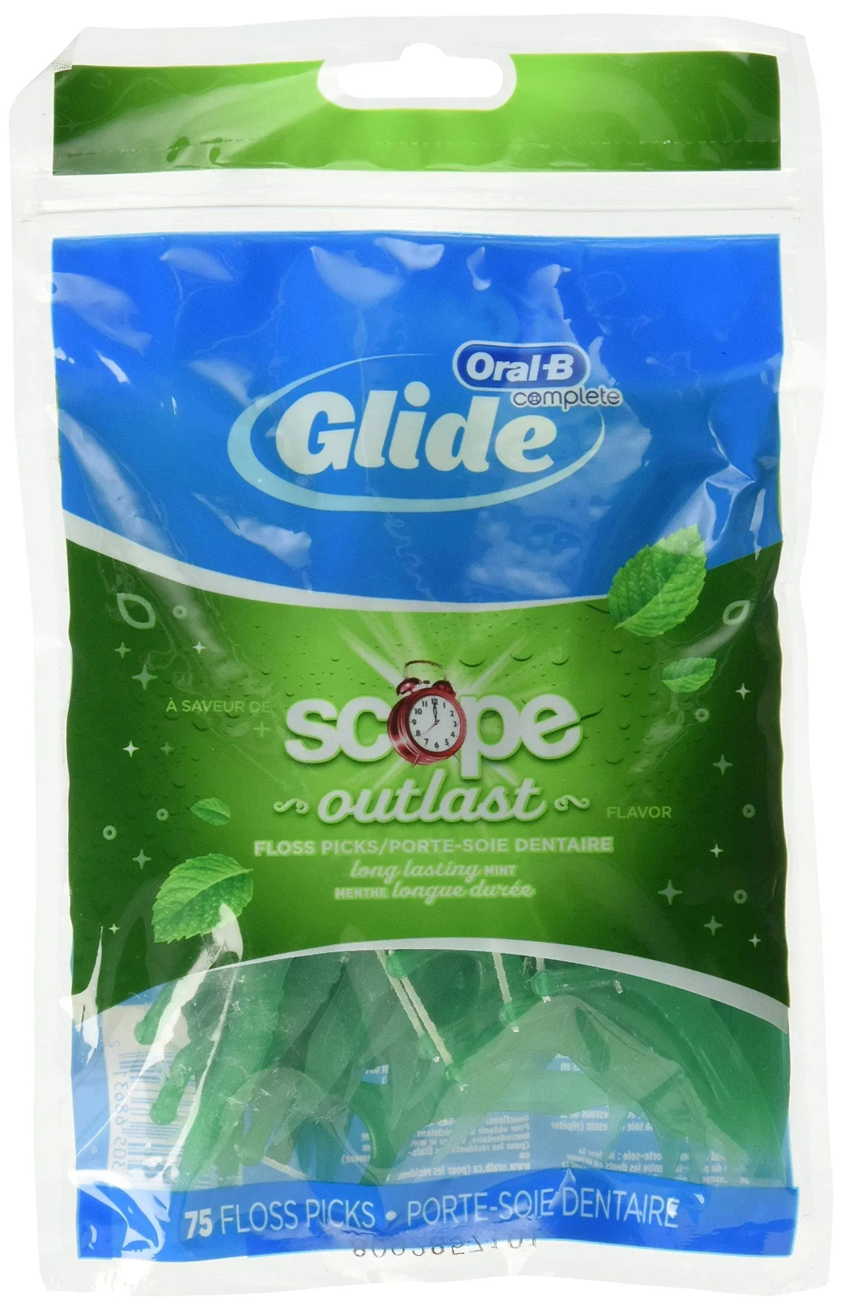 Oral B Glide Floss Picks Scope Outlast